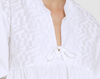 White Maglia Scollo Blouse by YC Milano