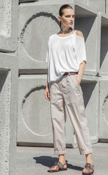 White Sweater Organic Sweater by TONET - The Perfect Provenance