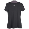 Women's Smile More Organic Cotton Tees in Licorice