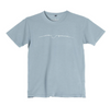 Men's Smile Greenwich Organic Cotton Crew Tee in Storm