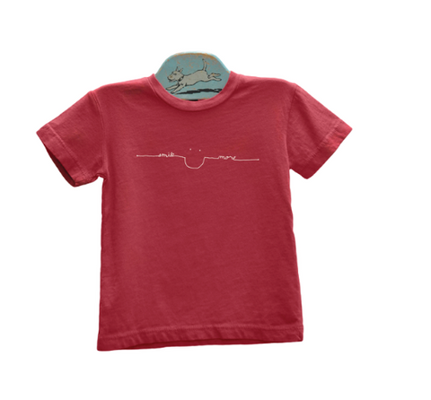 Kids Smile More Organic Cotton Tees in Watermelon