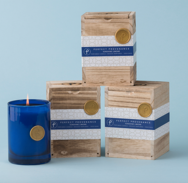 Sunshine Limone Candle by The Perfect Provenance Home Fragrance Collection - The Perfect Provenance