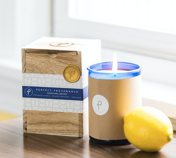 Sunshine Limone Candle by The Perfect Provenance Home Fragrance Collection - The Perfect Provenance
