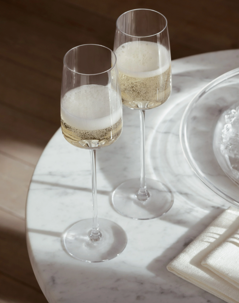 Metropolitan Champagne Flute Set of 4 by LSA – The Perfect Provenance