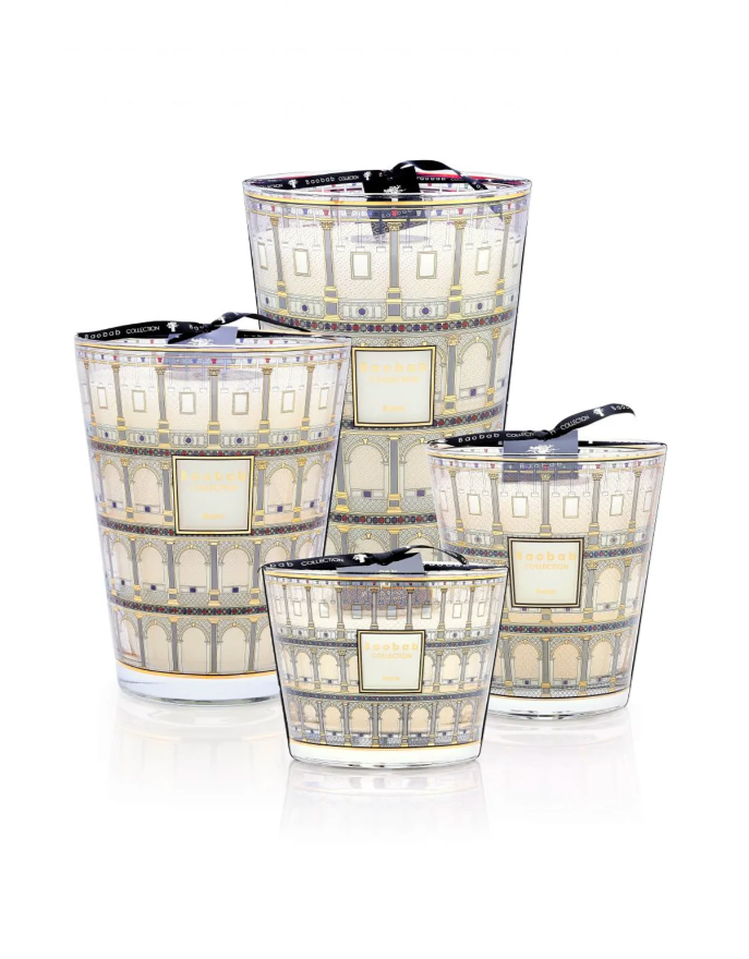 Roma Cities Candle in Three Sizes by Baobab