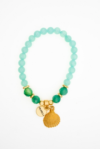 Cascade Shell Bracelet by Pranella