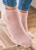 Mottled Cotton Socks in Pastel Pink by Billy Belt