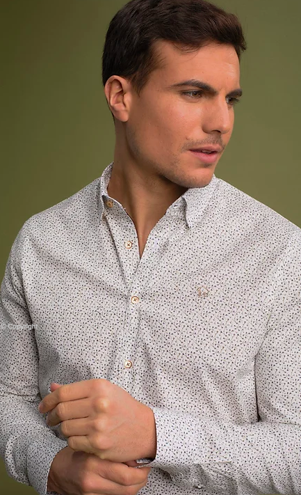 Lafete Blanc White Dress Shirt by Benson & Cherry - The Perfect Provenance