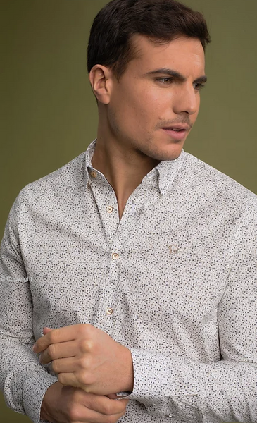 Lafete Blanc White Dress Shirt by Benson & Cherry - The Perfect Provenance