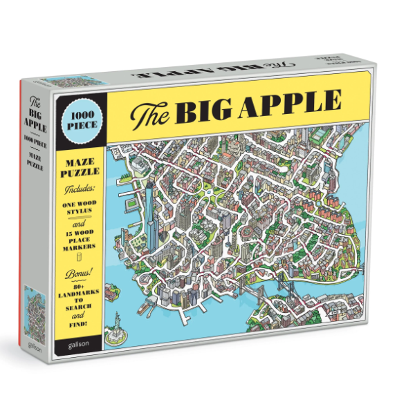 The Big Apple 1000 Piece Maze Puzzle