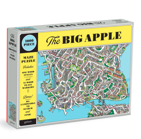 The Big Apple 1000 Piece Maze Puzzle - The Perfect Provenance