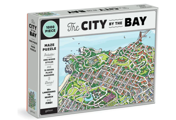 The City By the Bay 1000 Piece Maze Puzzle