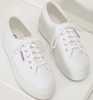 2740 Platform Sneaker in White by Superga