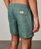 Long Swim Shorts in Military Green by Hartford Paris