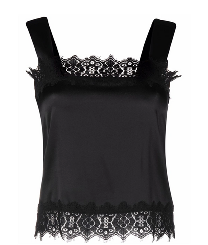 Teddy Lace Camisole in Black by Max & Moi