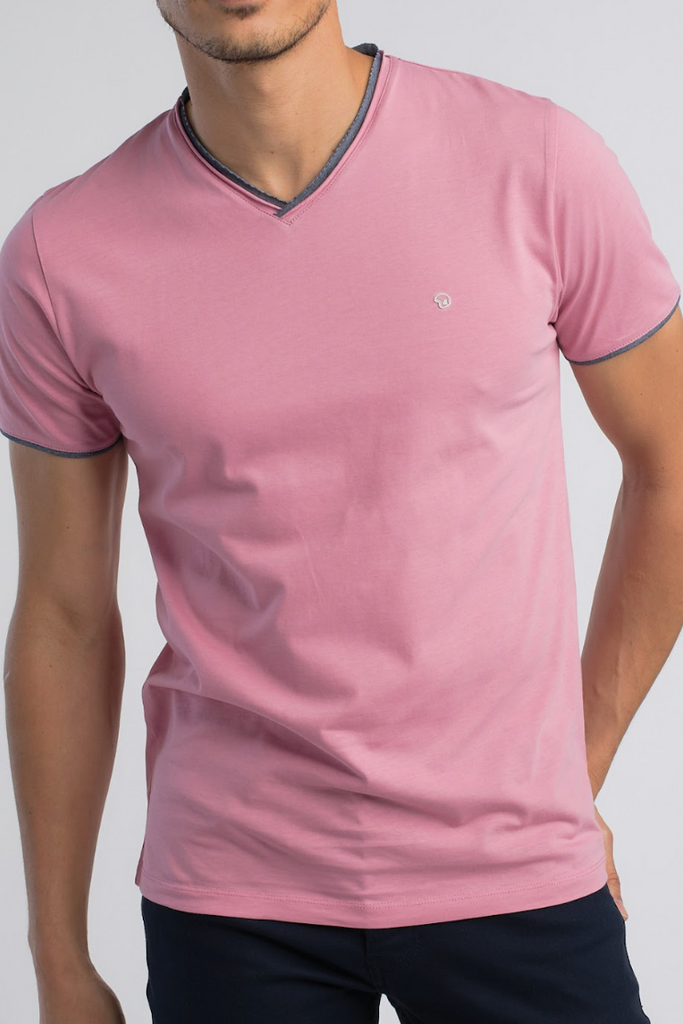 Tujiano Pink T-Shirt by Benson & Cherry