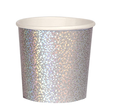 Silver Sparkle Tumbler Cups by Mere Meri - The Perfect Provenance