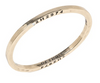 Brass, Steel, or Coal Bangle with Diamond by The Caliber Collection - The Perfect Provenance