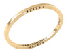 Brass, Steel, or Coal Bangle with Diamond by The Caliber Collection - The Perfect Provenance