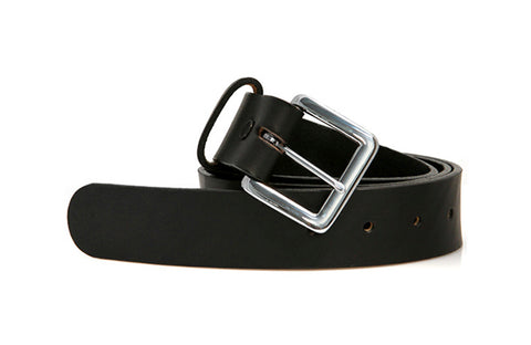 Men's Black Leather Belt by Paul Taylor - The Perfect Provenance