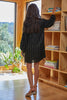 Aries Long Sleeve Dress in Black by By Together