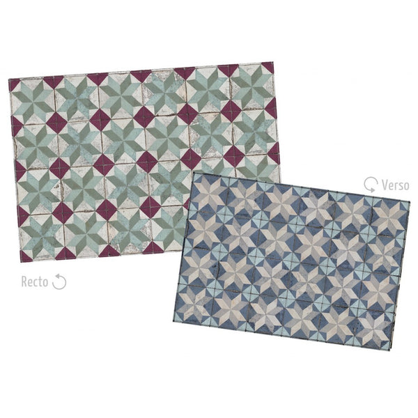 Tin Tiles Paper Placemats by Koziel - The Perfect Provenance