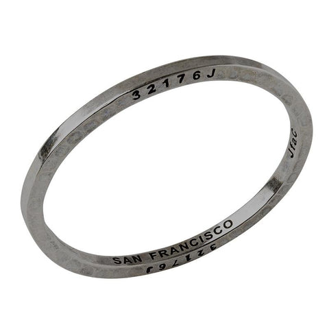 San Francisco Coal Bangle by The Caliber Collection - The Perfect Provenance