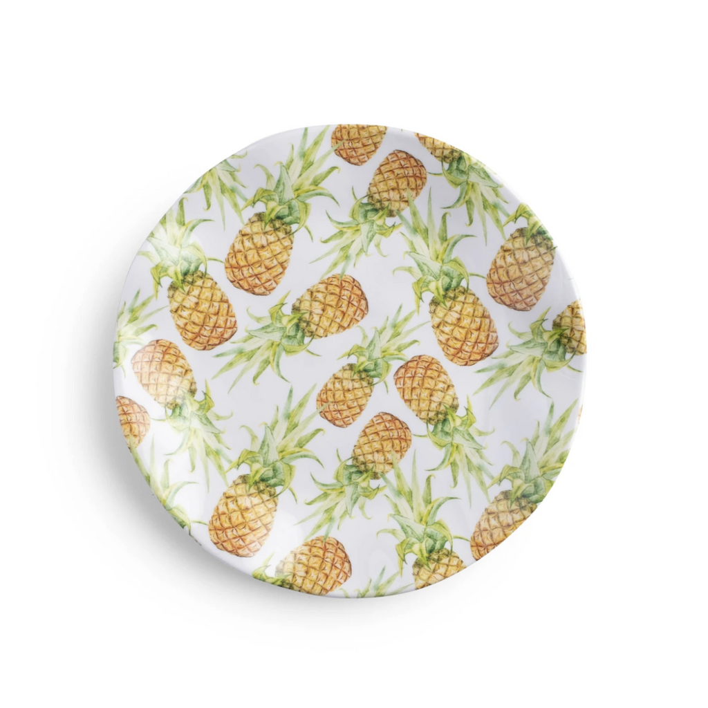 Aloha Melamine Salad Plate Set of 4 by Q Squared