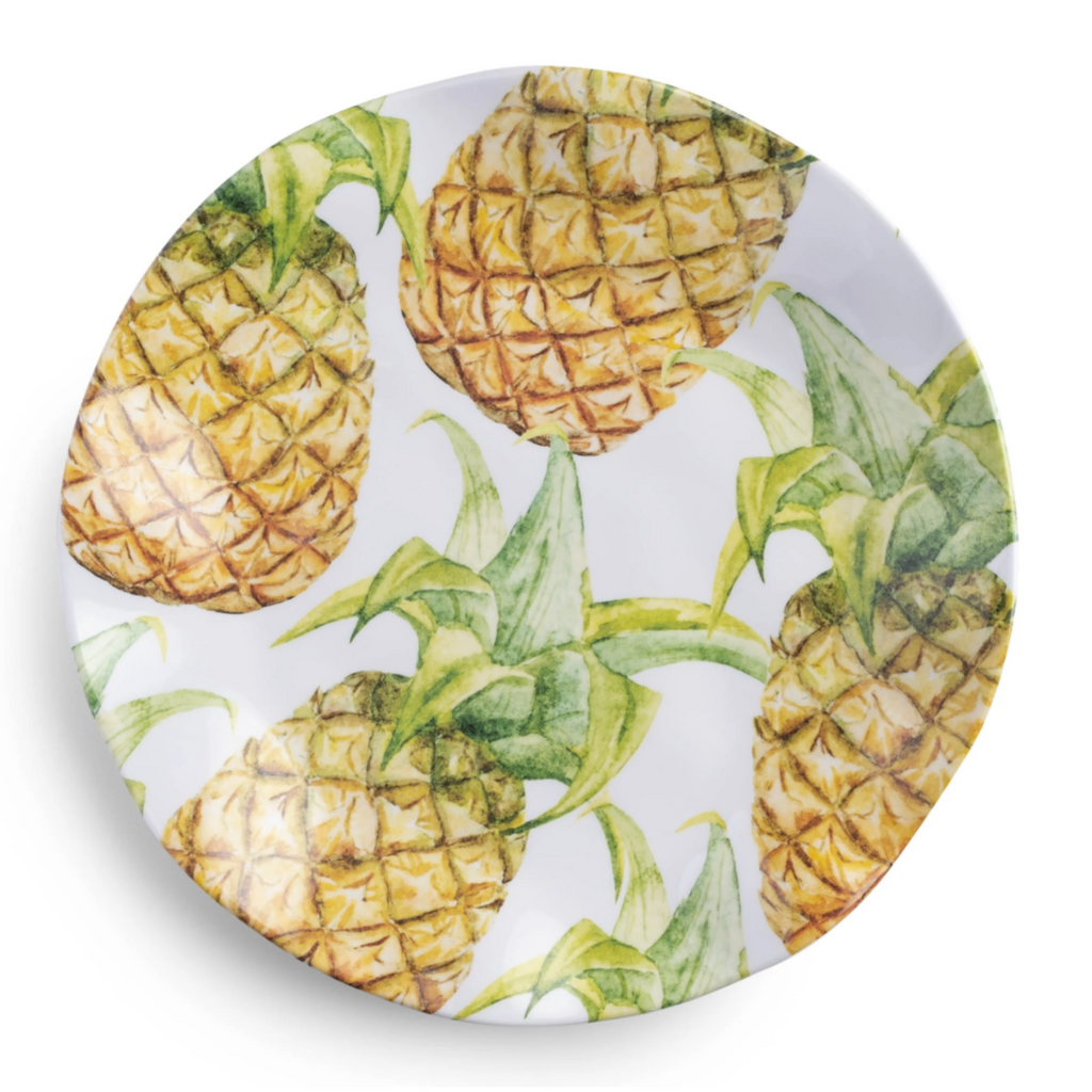 Aloha Melamine Dinner Plate Set of 4 by Q Squared