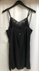 Black Lace Silk Camisole By Twin-Set