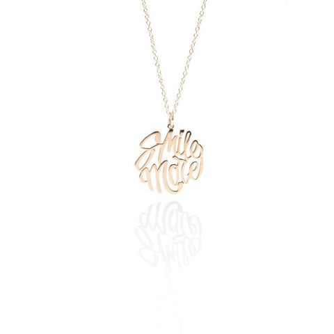 Gold Smile More Pendant - The Perfect Provenance