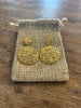 14K Gold Plated & Diamond Drop Earrings by Marlyn Schiff