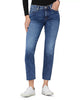 Nico Mid-Rise Straight Ankle Jean in Journey Blue by Hudson Jeans
