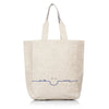Smile More Tote Bag in Pink or Blue - The Perfect Provenance