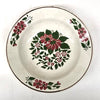 Transylvanian Wall Plates Set of 6 in White and Red Holly by All'Orgine