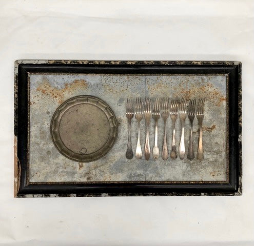 Black Metal Vintage Fork Artwork by All' Origine - The Perfect Provenance