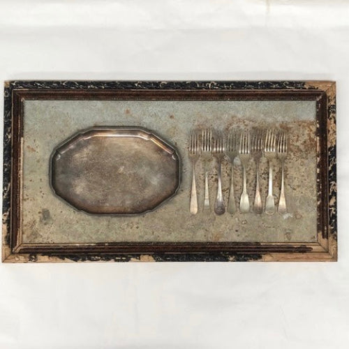 Black Metal Vintage Fork Artwork by All' Origine - The Perfect Provenance