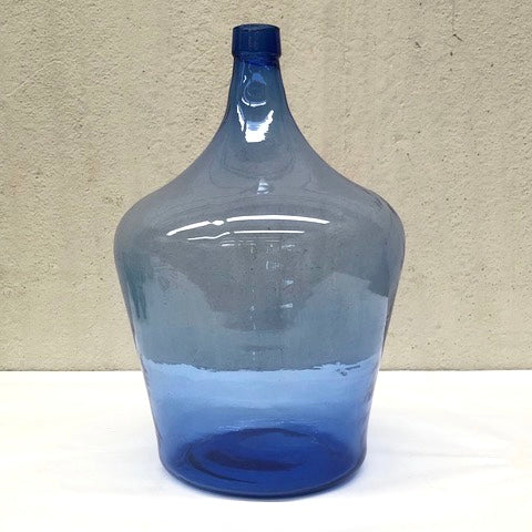 Vintage Blue Glass Wine Jugs Local Pick Up In Tiburon by All' Orgine - The Perfect Provenance