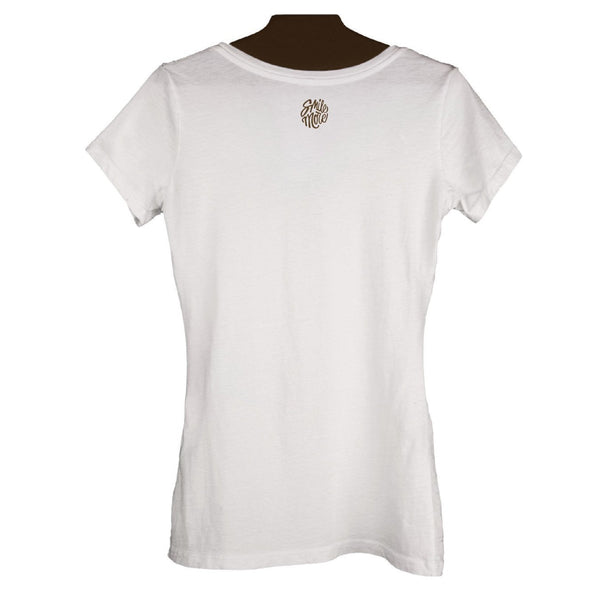 Women's Smile More Organic Cotton Tees in Marshmallow – The Perfect ...